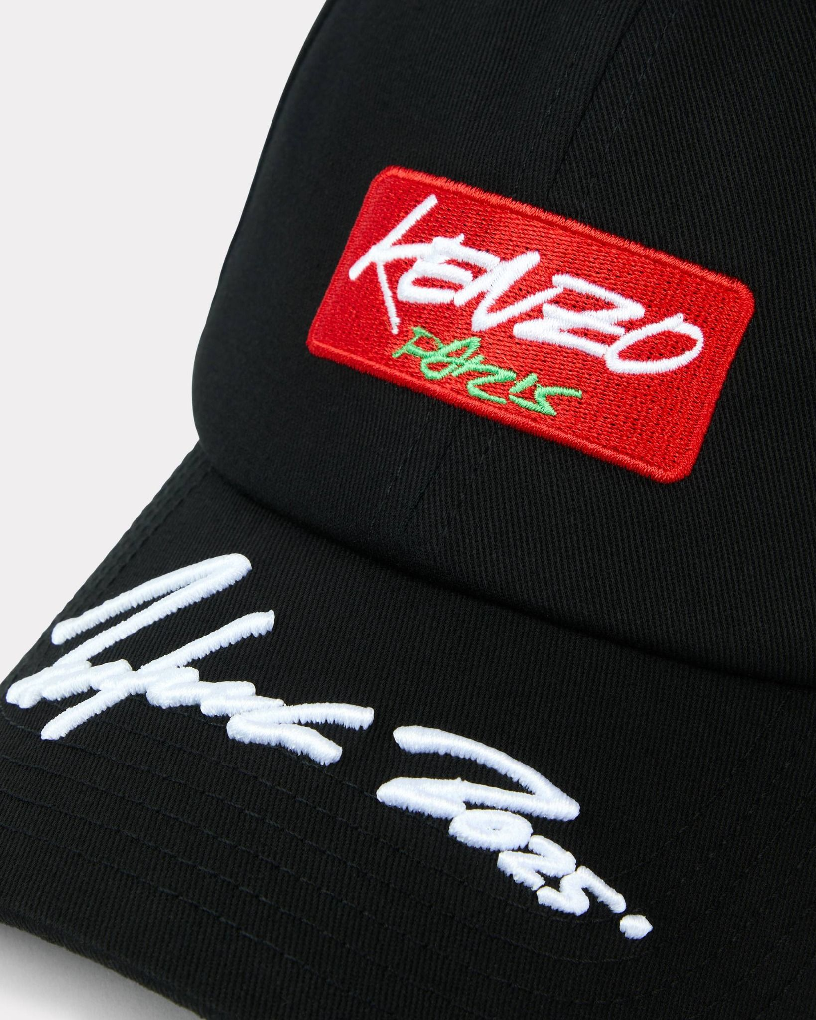 Alternative view of Mũ Kenzo x Futura 2000 Embroidered Cap 'Black' FF68AC301F44-99