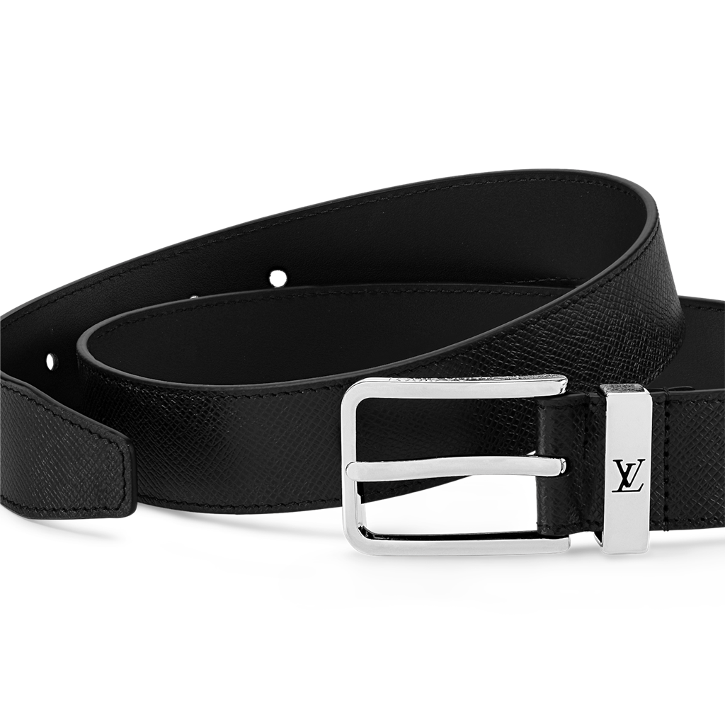Thắt Lưng Louis Vuitton Pont Neuf 35MM Belt 'Black' M8201S - Ảnh 4