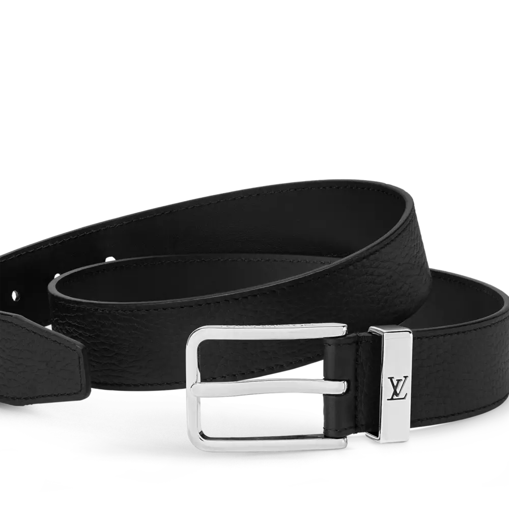Thắt Lưng Louis Vuitton Pont Neuf 35MM Belt 'Black' M8202S - Ảnh 4