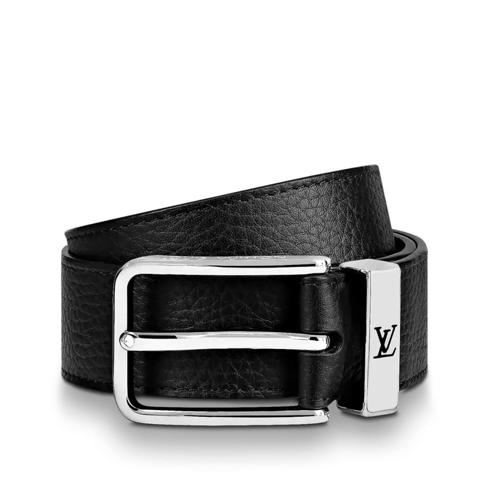 Thắt Lưng Louis Vuitton Pont Neuf 35MM Belt 'Black' M8202S - Ảnh 3