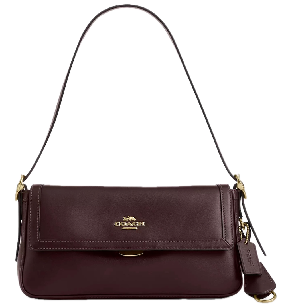 Túi Coach Etta Small Flap Shoulder Bag 'Espresso' CCV63-IMXAL