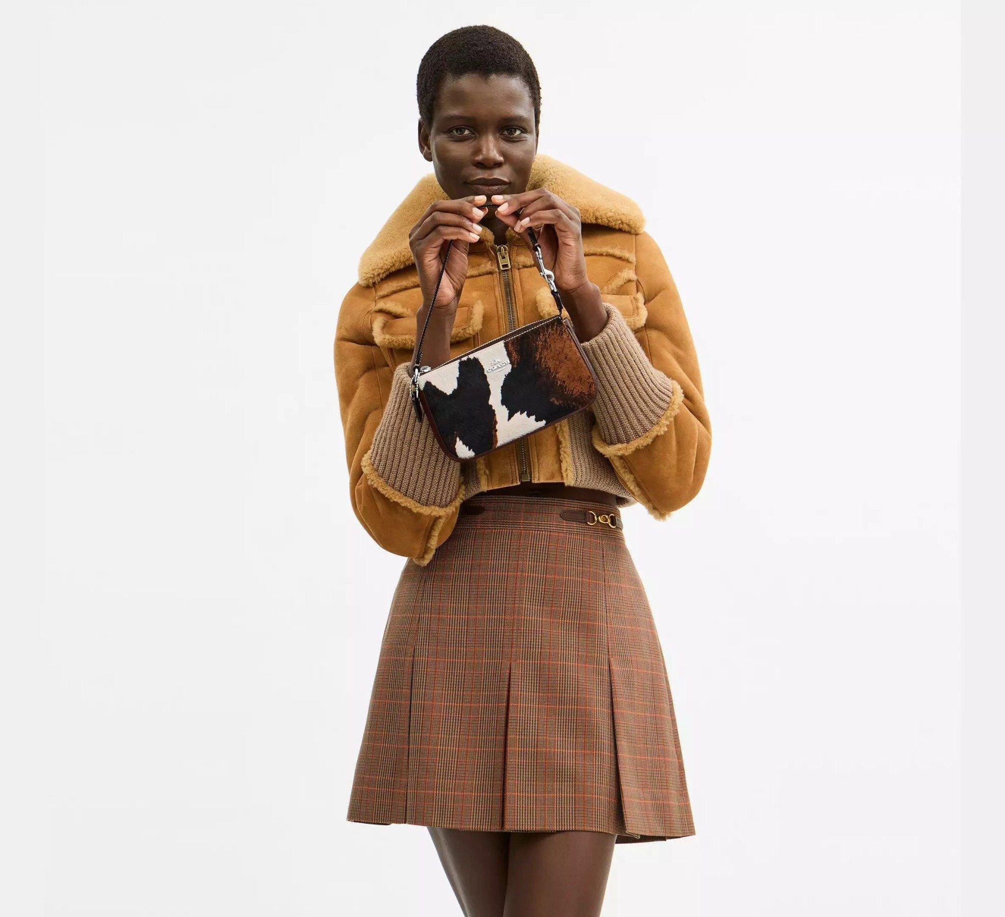 Túi Coach Nolita 19 With Cow Print 'Multicolor' CCV61-SVYFH - Ảnh 3