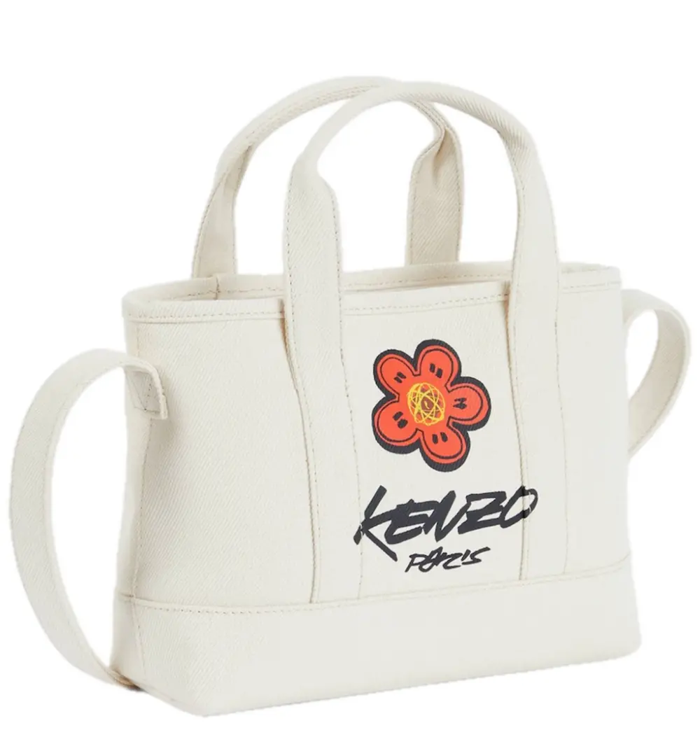 Túi Kenzo x Futura 2000 Small Tote Bag 'Ecru' FF68SA910F36-03