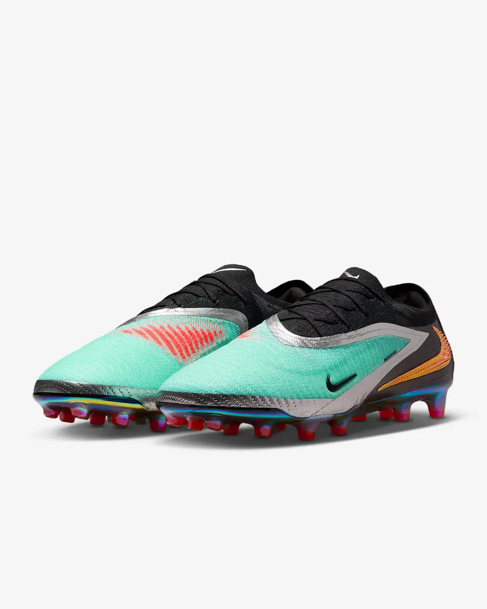 Giày Nike Phantom 6 Low Elite AG 'Chrome Black' IH3862-001 - Ảnh 5