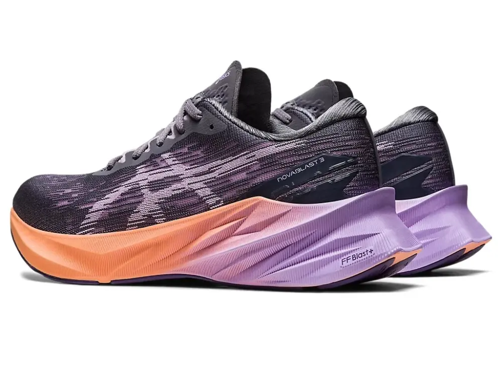 Alternative view of Giày Asics Novablast 3 'Gray' 1012B288-020