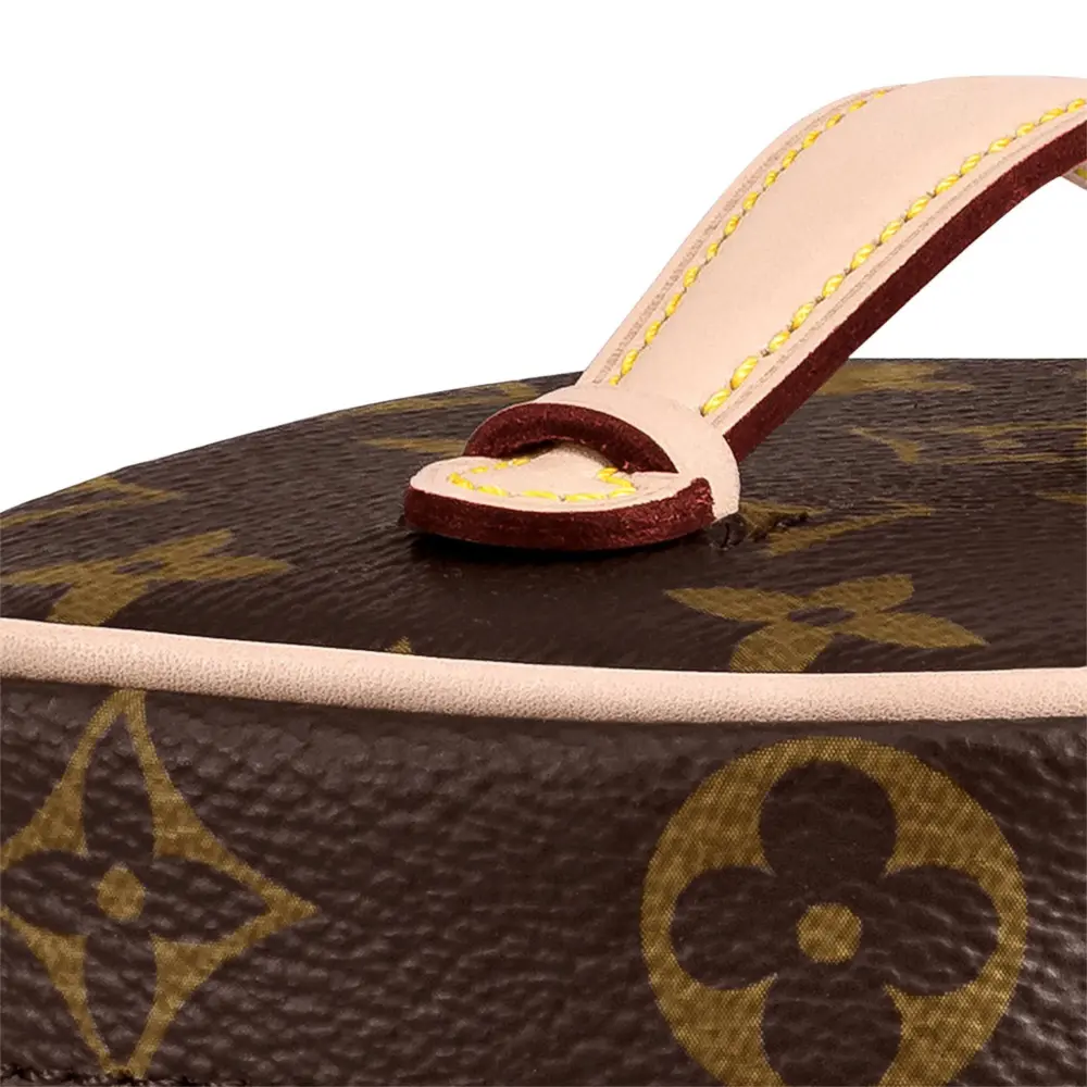 Túi Louis Vuitton Nice Nano Toiletry Pouch Travel Bag Monogram 'Brown' M44936 - Ảnh 4