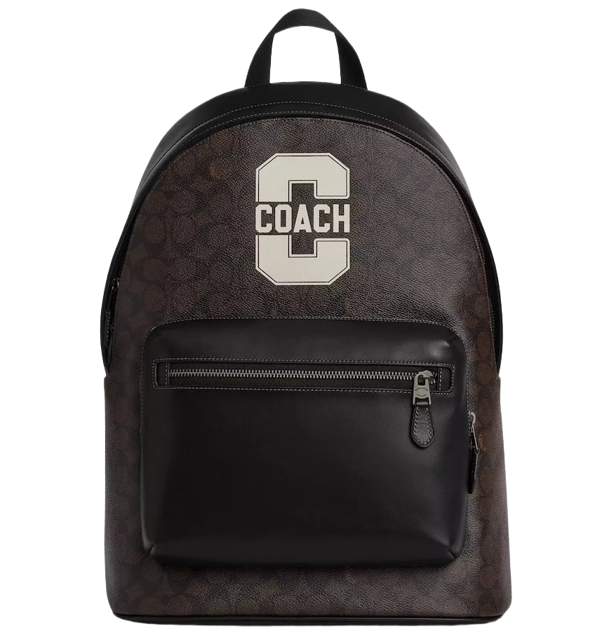 Alternative view of Balo Coach West Backpack 'Walnut' CCF67-QBWAN