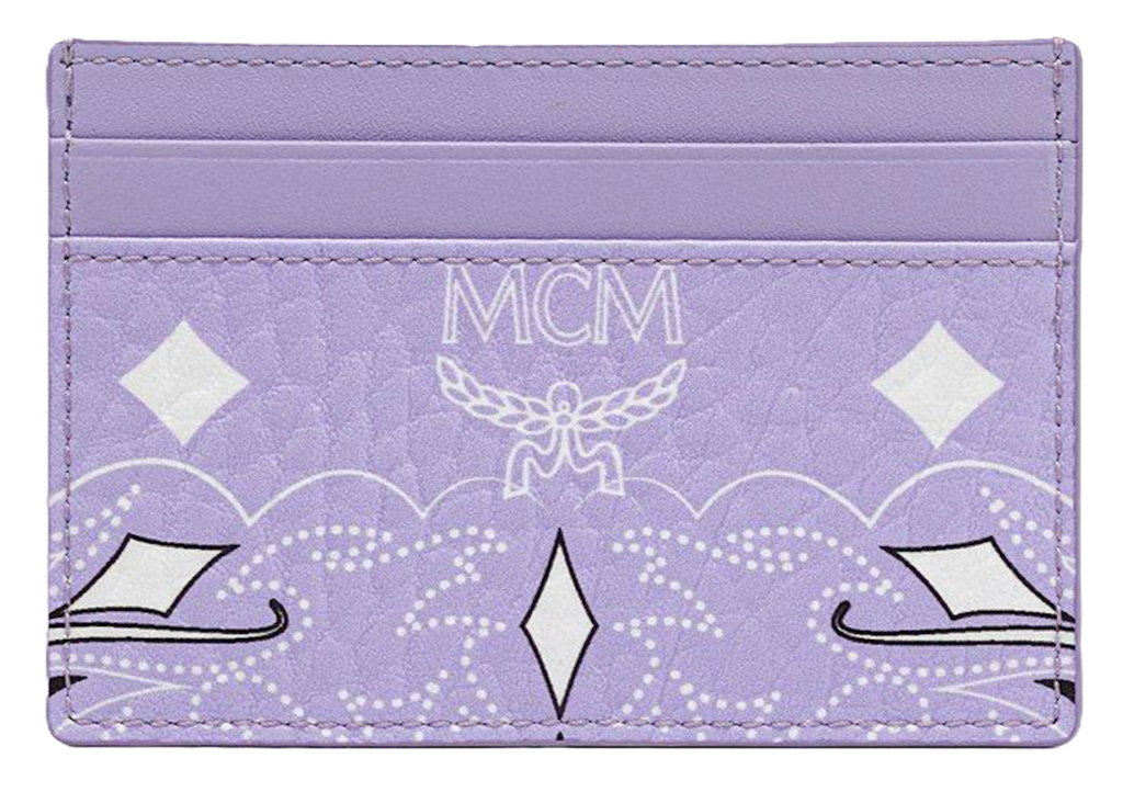 Ví MCM Aren Card Case 'Purple' MXADATA07U9001