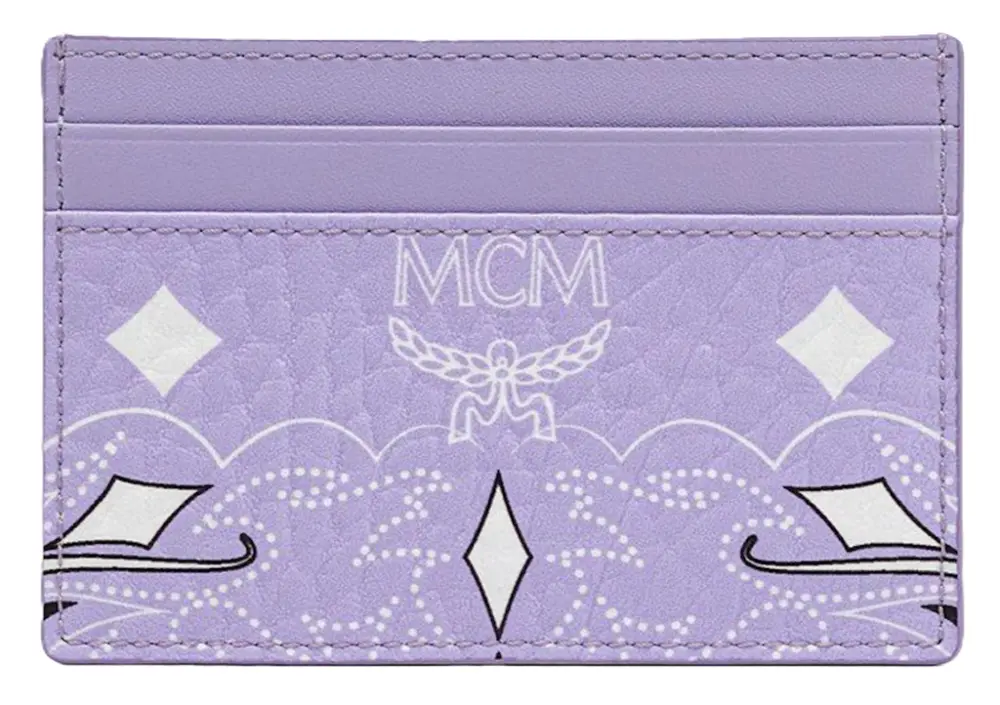 Ví MCM Aren Card Case 'Purple' MXADATA07U9001