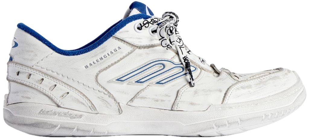 Giày Balenciaga Hamptons Worn-out Trainers 'White' 841765WCURB9141