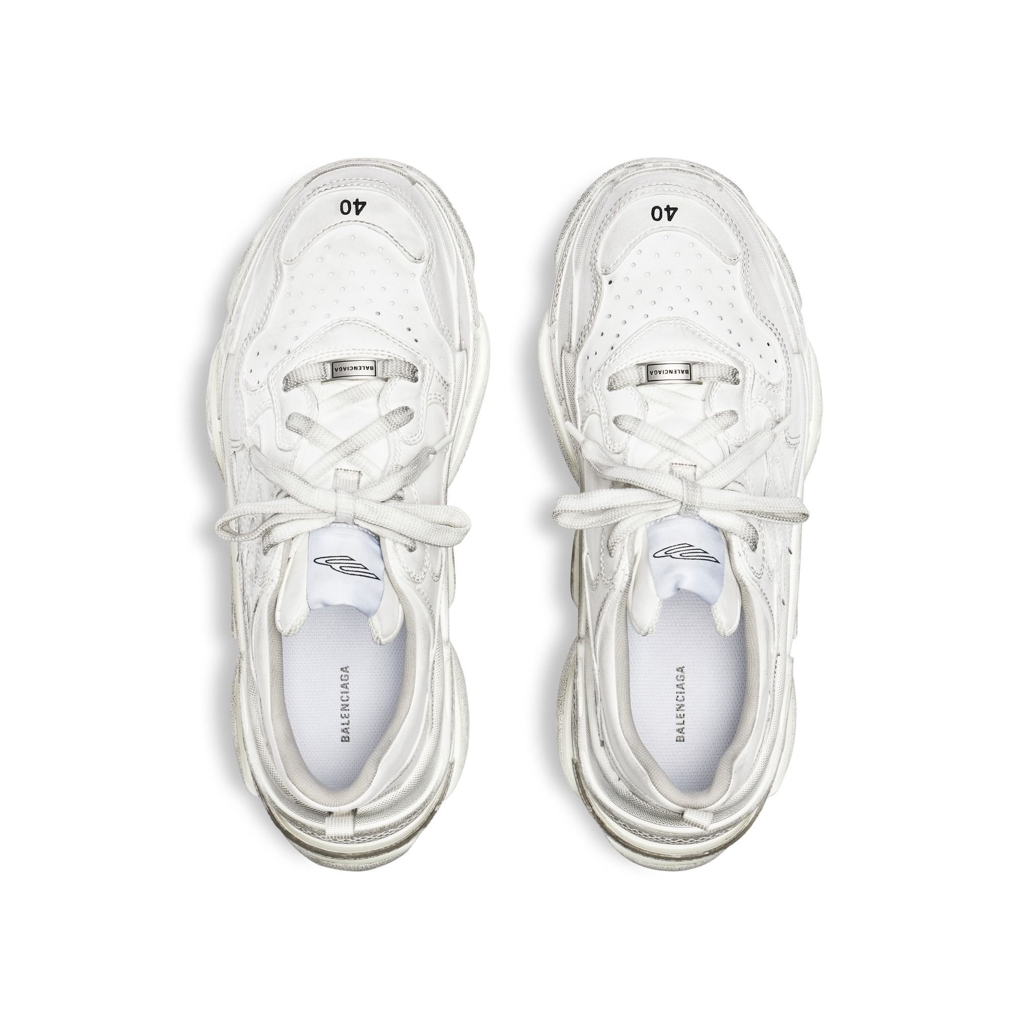 Giày Balenciaga Triple S Sporty Trainers 'White' 803241WTSSL9000 - Ảnh 6