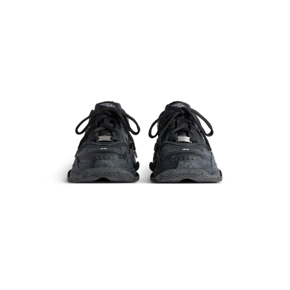 Giày Balenciaga Triple S Sporty Trainers 'Black' 803241WTSSL1000 - Ảnh 3