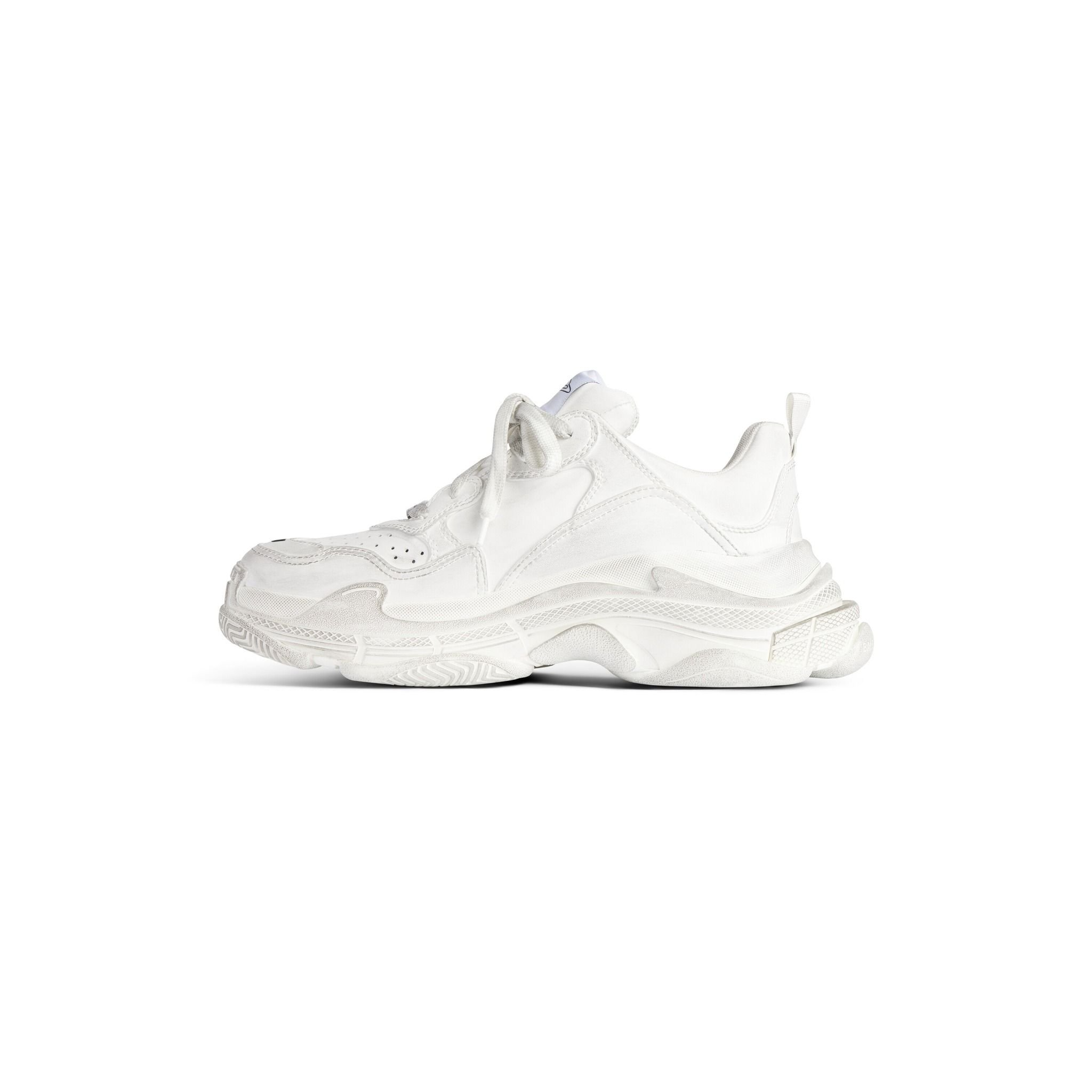 Giày Balenciaga Triple S Sporty Trainers 'White' 803241WTSSL9000 - Ảnh 4