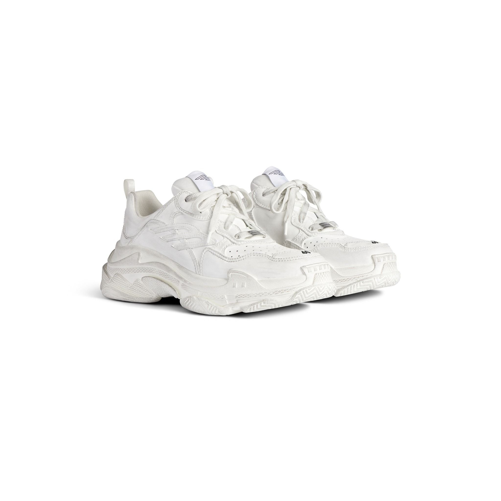 Alternative view of Giày Balenciaga Triple S Sporty Trainers 'White' 803241WTSSL9000