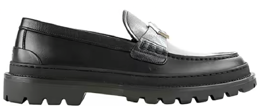 Giày Dior Explorer Loafer Calfskin CD Diamond Canvas 'Black Smooth' 3LO126ZSC-H900