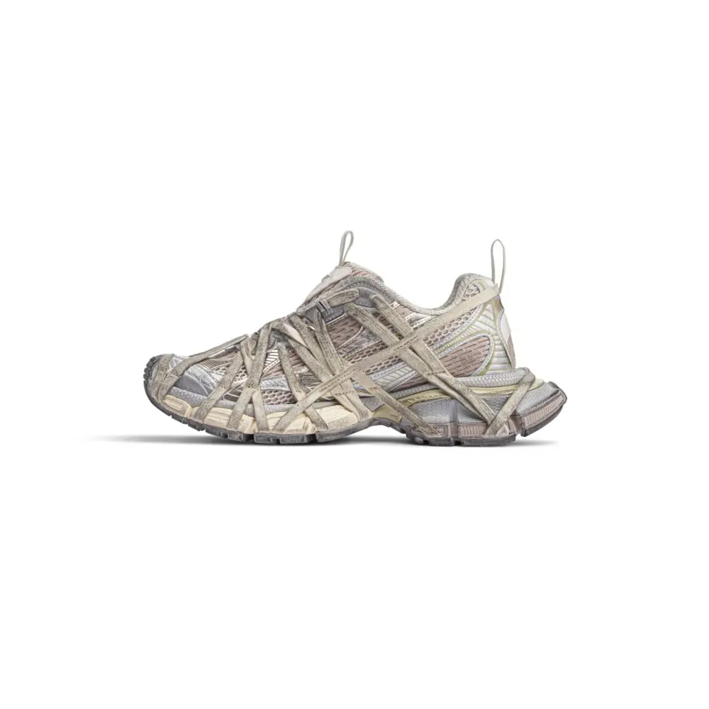 Giày Balenciaga 3xl Extreme Lace Trainers 'Beige' 778697W3XLL9191 - Ảnh 4