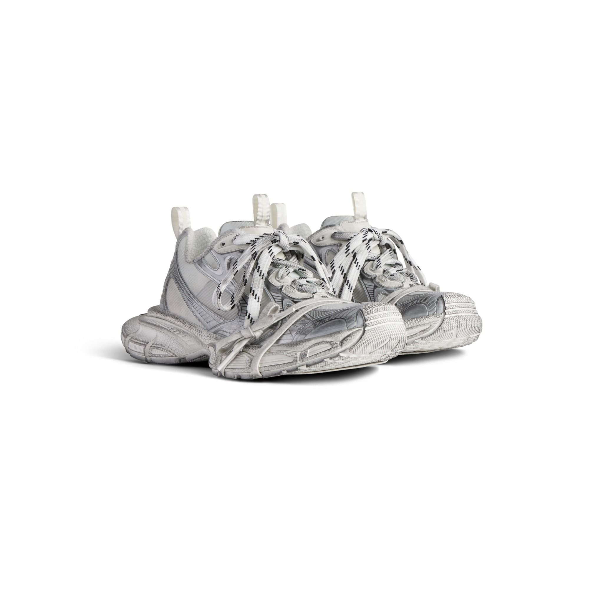 Alternative view of Giày Balenciaga 3xl Summer Mesh Trainers 'Silver' 734731WTRMH9080