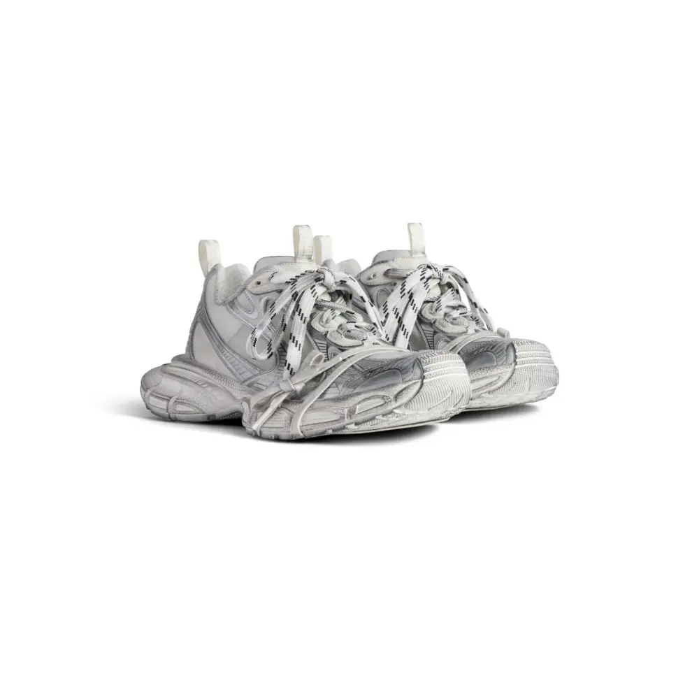 Alternative view of Giày Balenciaga 3xl Summer Mesh Trainers 'Silver' 734731WTRMH9080