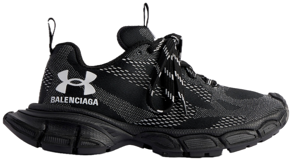 Giày Balenciaga Under Armour 3xl Knit Trainers 'Black' 814415W3XUA1090