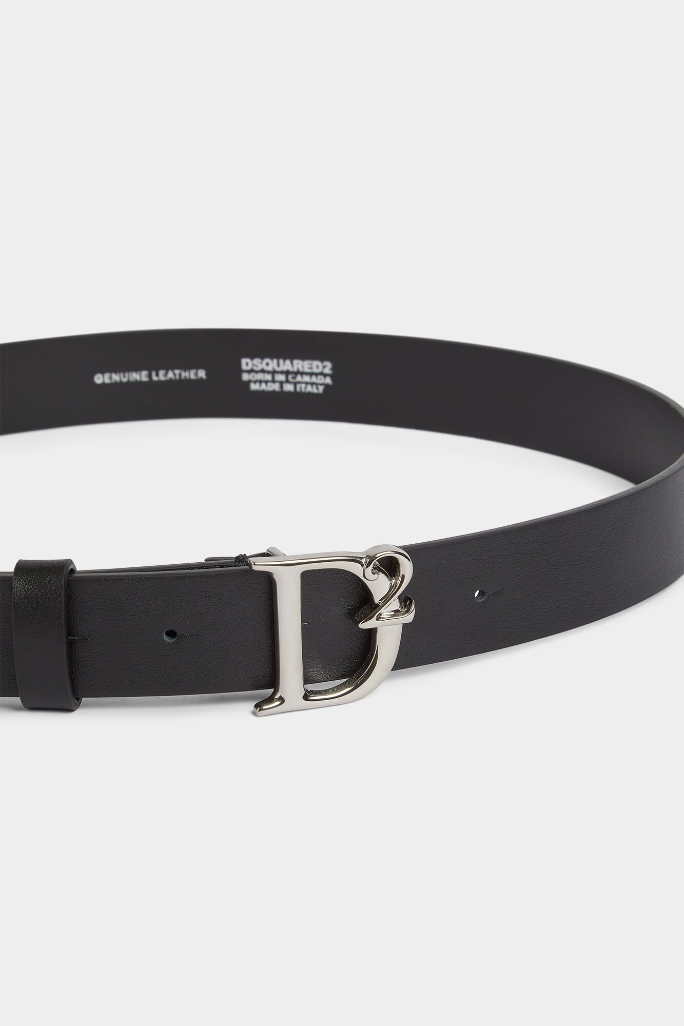 Thắt Lưng Dsquared2 D2 Statement Belt 'Black' BEW036001500001M802 - Ảnh 3