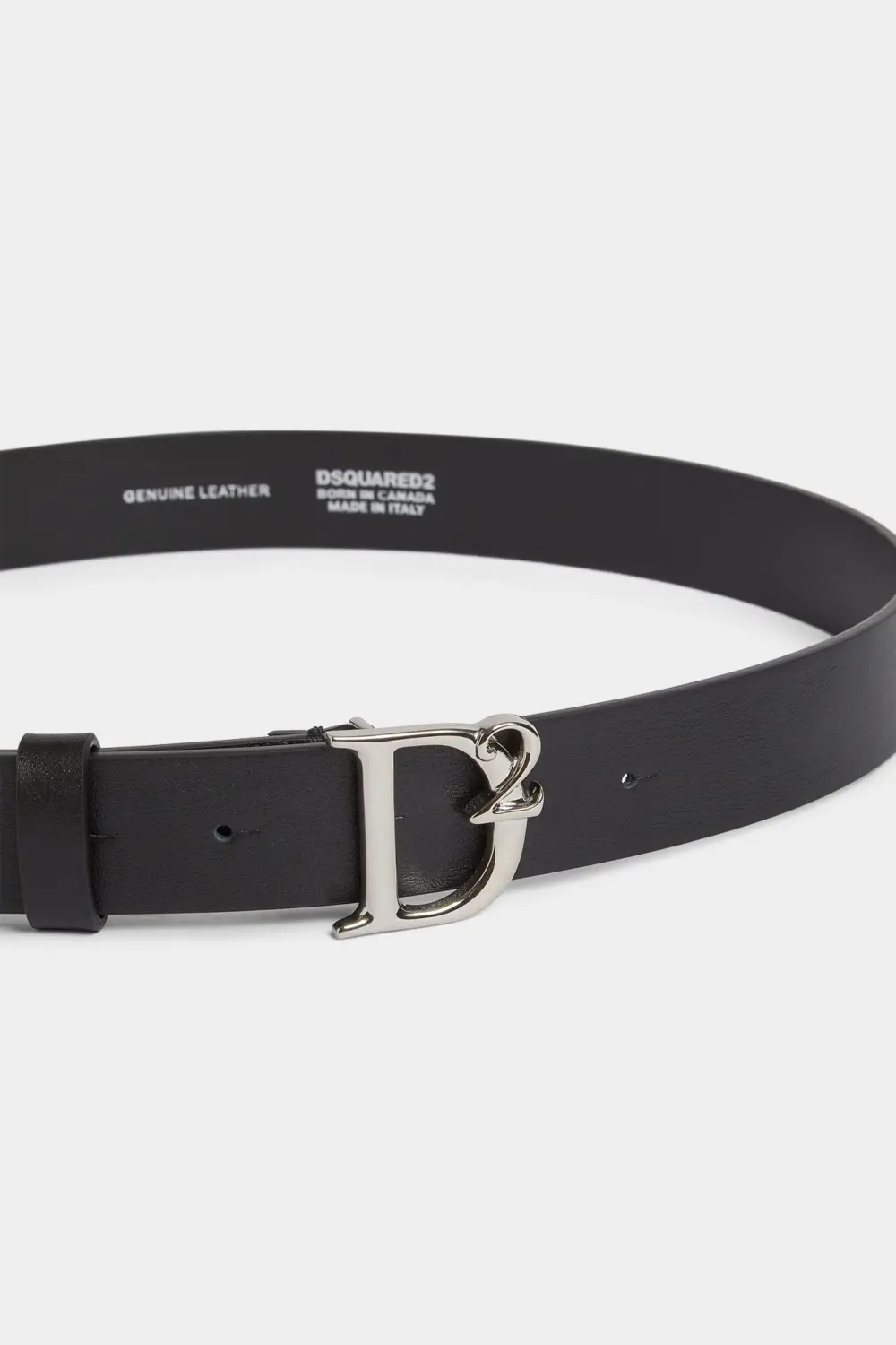 Thắt Lưng Dsquared2 D2 Statement Belt 'Black' BEW036001500001M802 - Ảnh 3
