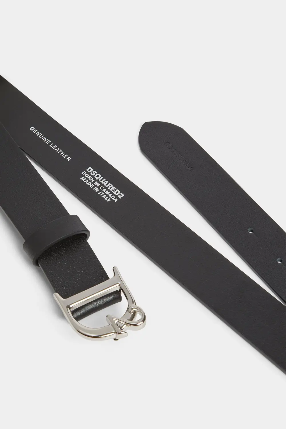 Thắt Lưng Dsquared2 D2 Statement Belt 'Black' BEW036001500001M802 - Ảnh 4