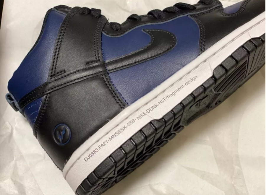 Giày Nike Fragment Design x Dunk High ‘Tokyo’ DJ0383-400 - Ảnh 6