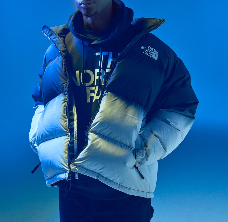 Áo The North Face 1996 Retro Nuptse 700 ‘Dip Dye Black’ NF0A84QW-MTT - Ảnh 3