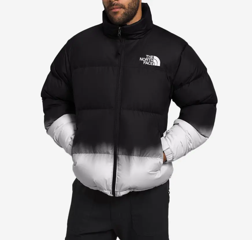 Alternative view of Áo The North Face 1996 Retro Nuptse 700 ‘Dip Dye Black’ NF0A84QW-MTT