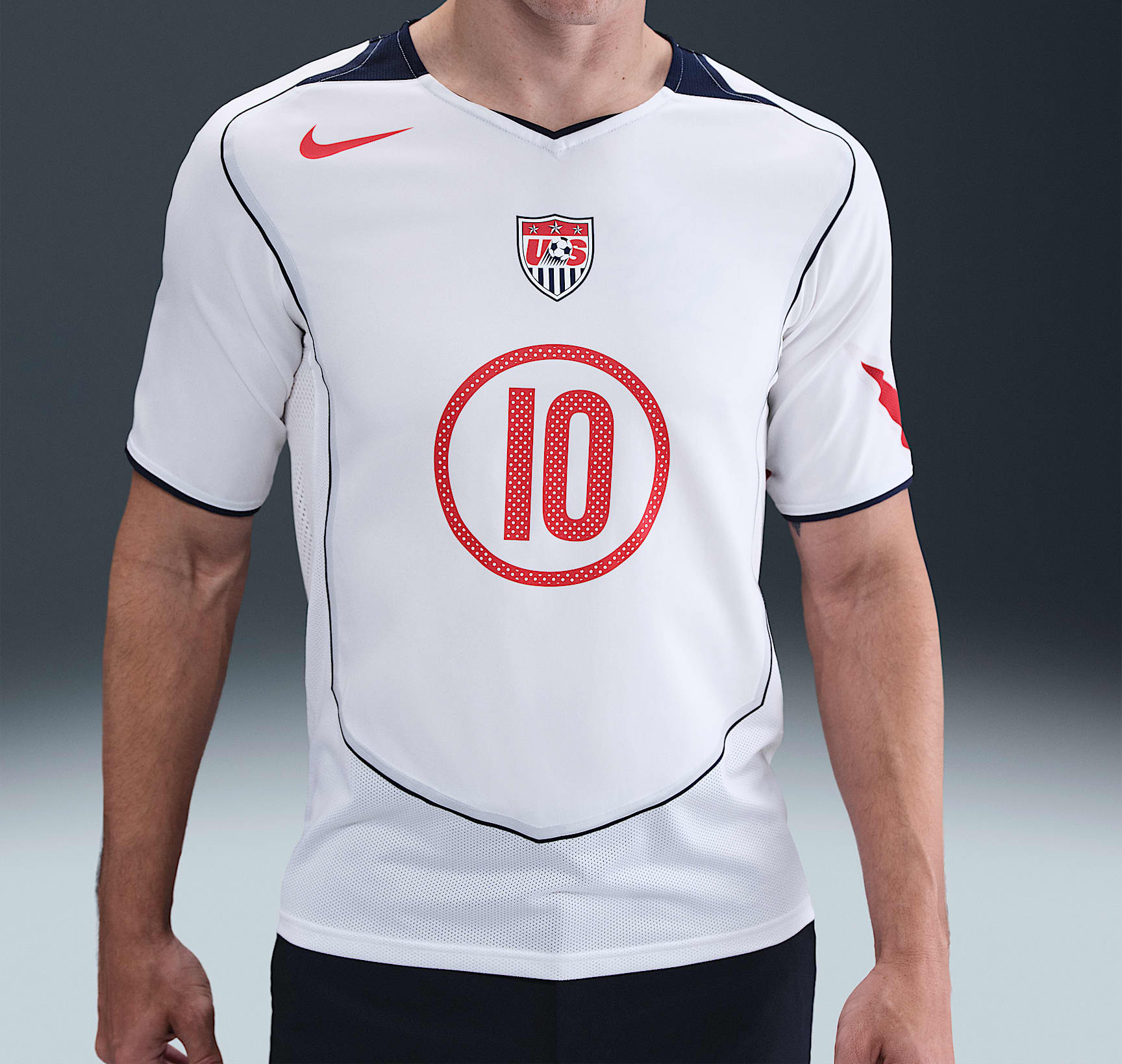 Áo Nike USMNT 2004 Total 90 Reissue ‘Landon Donovan’ IF2944-100 - Ảnh 3