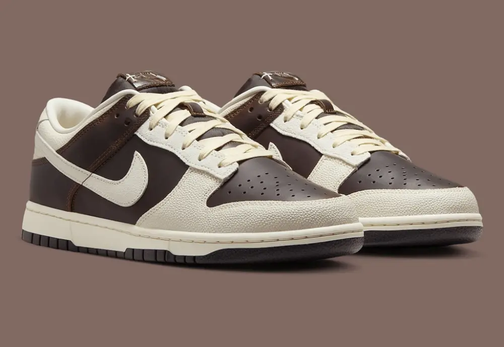 Giày Nike Dunk Low Retro ‘Fauna Brown Soft Pearl’ IH7333-200 - Ảnh 3