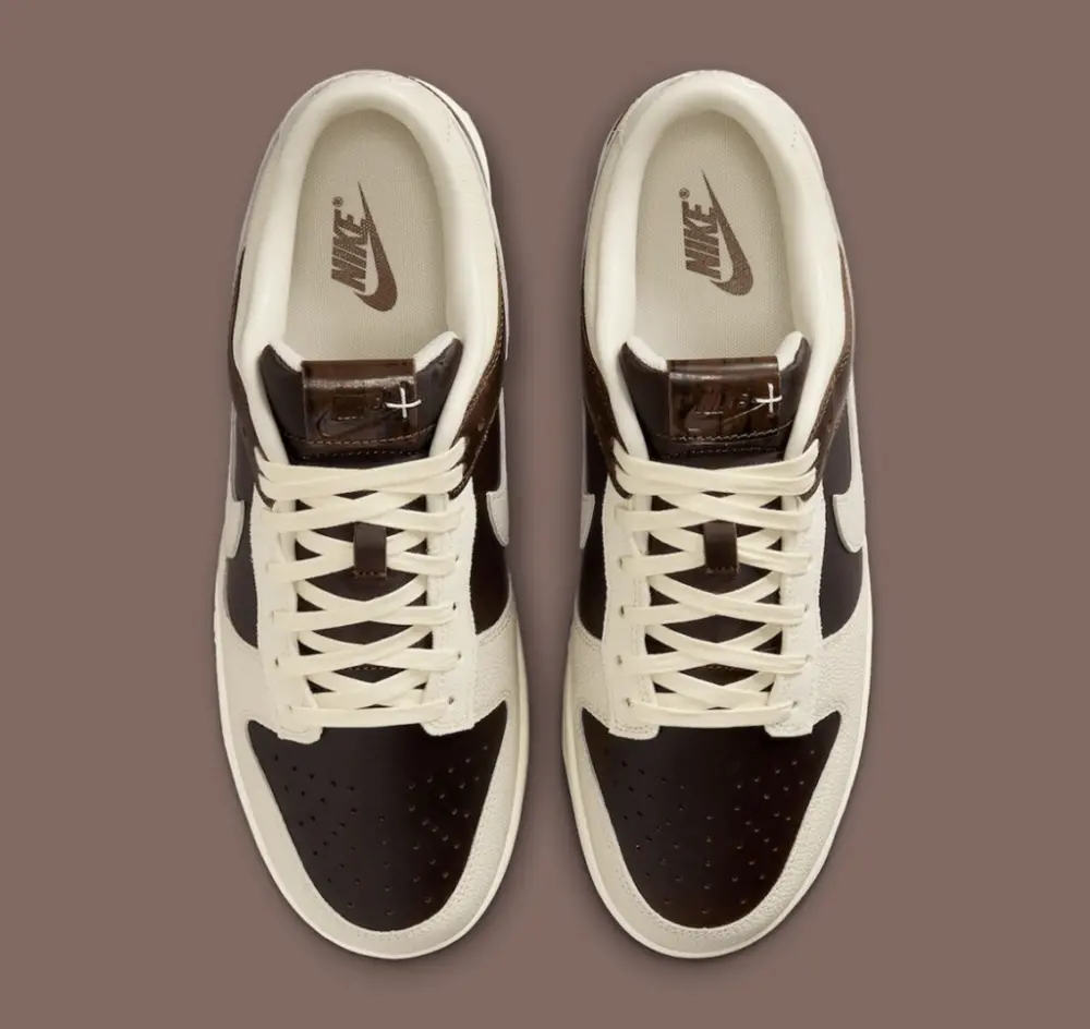 Giày Nike Dunk Low Retro ‘Fauna Brown Soft Pearl’ IH7333-200 - Ảnh 4