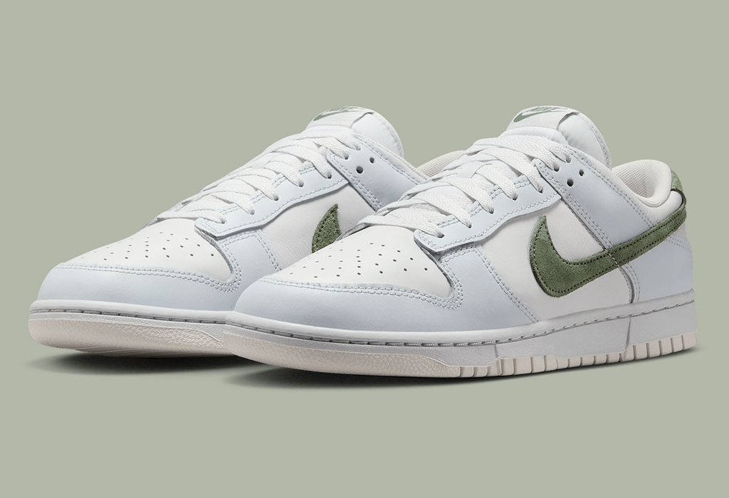 Giày Nike Dunk Low ‘Light Silver Juniper Green’ IM3371-030 - Ảnh 4