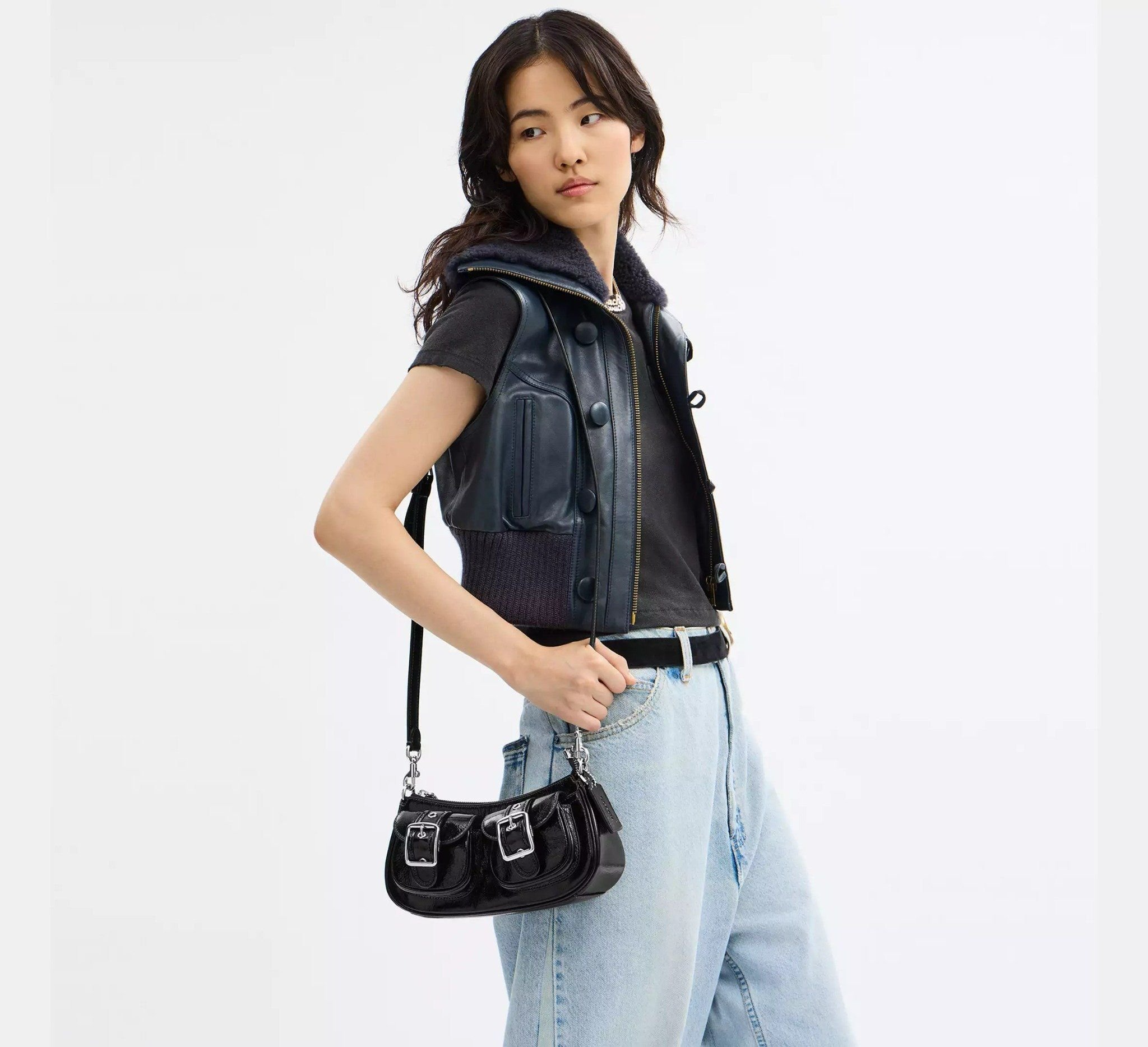 Alternative view of Túi Coach Ashton Bag 'Black' CBJ01-SVBK