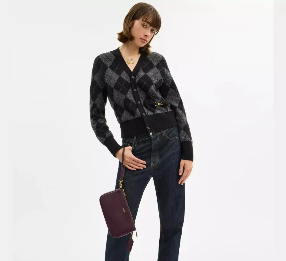 Túi Coach Plaza Bag 'Brass' CCC41-B4YDS - Ảnh 3