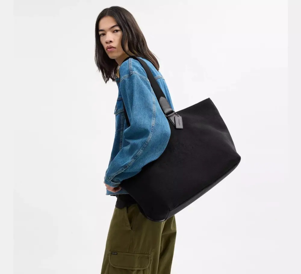 Alternative view of Túi Coach Tour Tote Bag 'Black' CCG38-QBM2