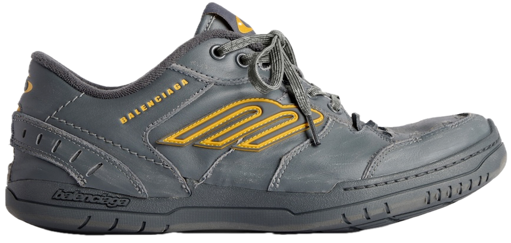 Giày Balenciaga Hamptons Worn-out Trainers 'Grey' 841765WCURB1180