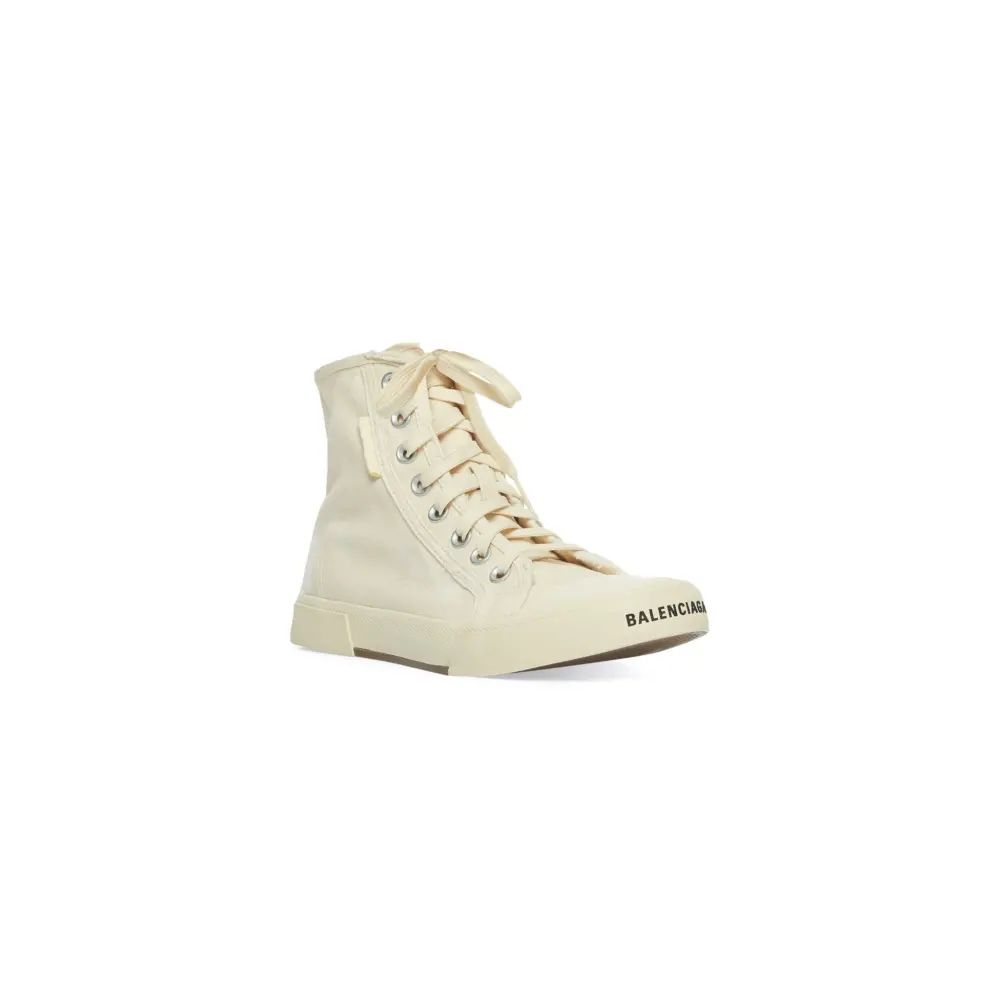 Alternative view of Giày Balenciaga Paris High Top Trainers 'White' 688752W3RC49090
