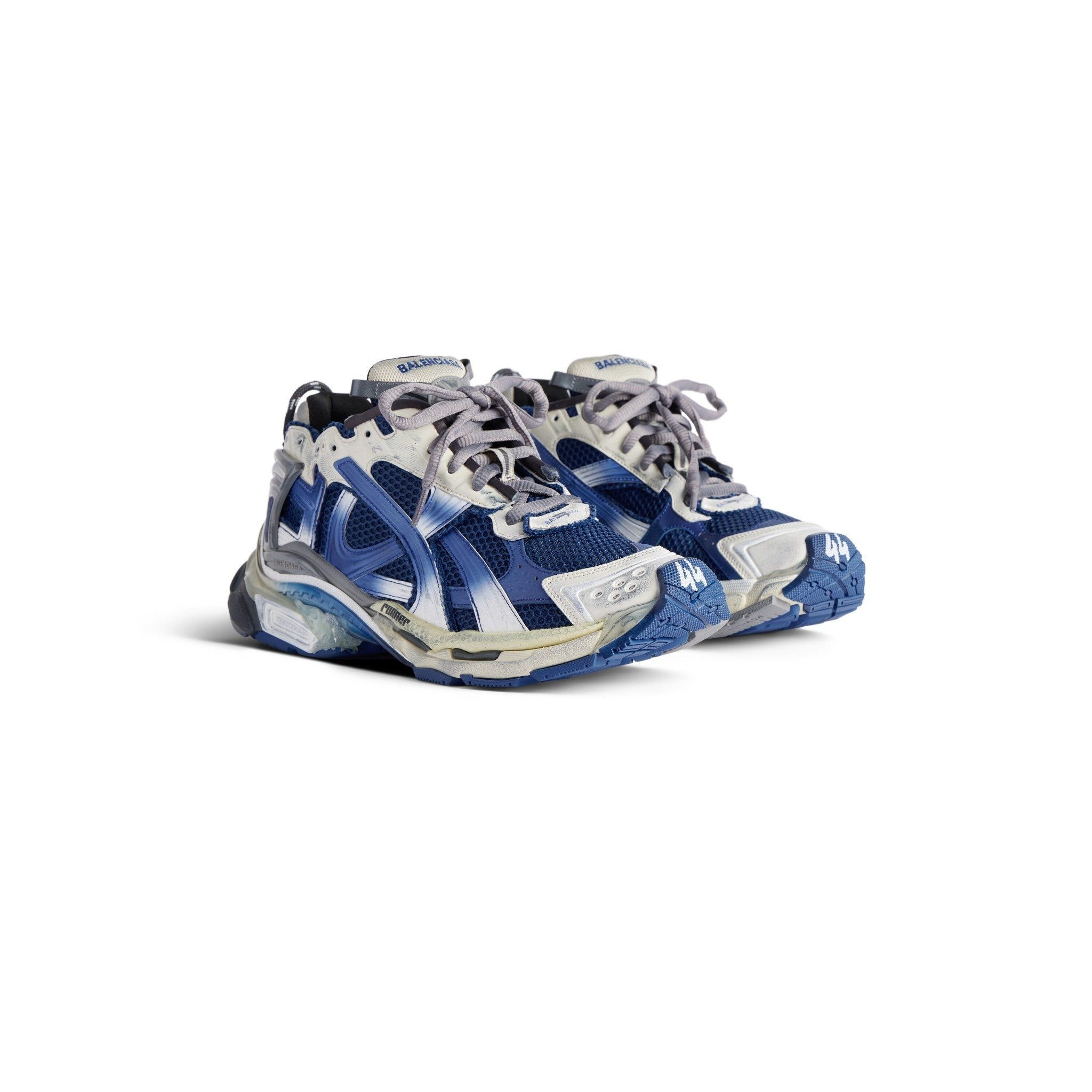 Alternative view of Giày Balenciaga Runner Gradient Trainers 'Blue' 772774WRUNG2410