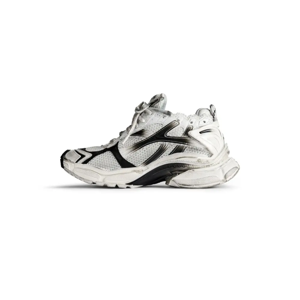 Giày Balenciaga Runner Gradient Trainers 'White Black' 772774WRUNG9010 - Ảnh 4