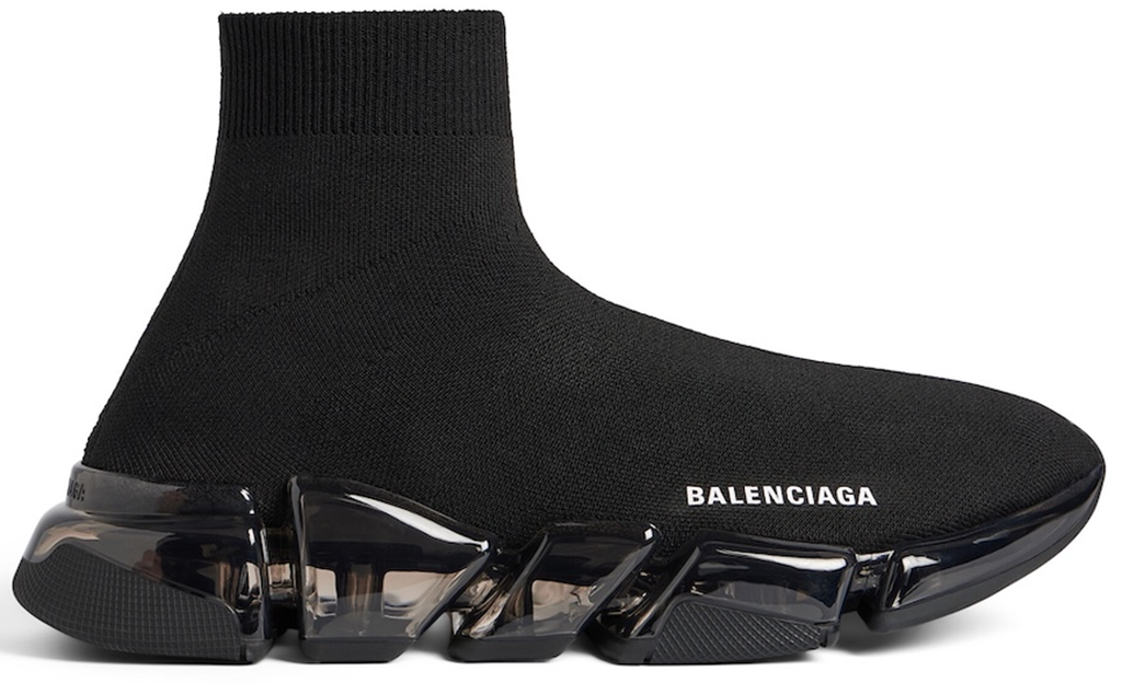 Giày Balenciaga Speed 2.0 Recycled Knit Trainers 'Black' 617239W2DC41000