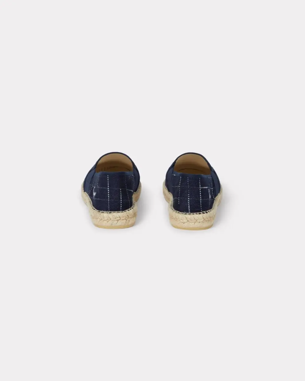 Giày Kenzo Weave Espadrilles 'Rinse Blue Denim' FF65ES0526V1-DM - Ảnh 3