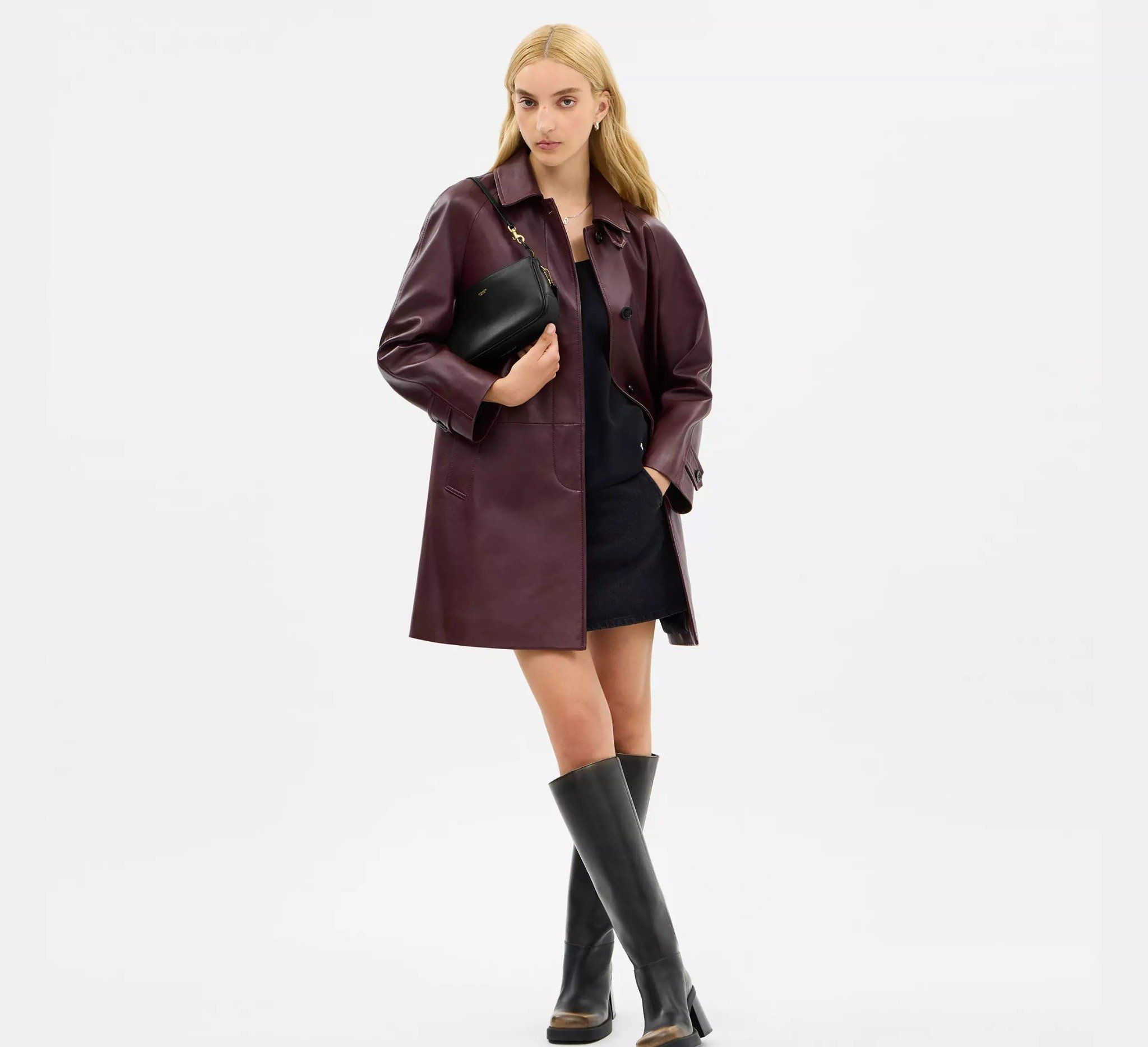 Alternative view of Túi Coach Plaza Bag 'Black' CCC41-B4BK