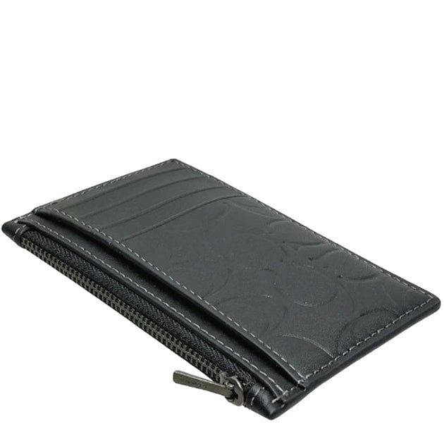 Alternative view of Ví Coach Zip Card Case 'Black' CY906-QBBK