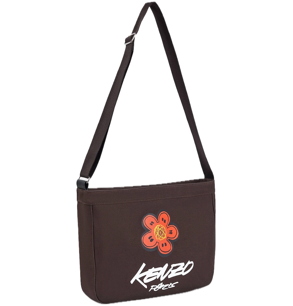 Túi Kenzo x Futura 2000 Large Crossbody Bag 'Chocolate' FF68SA919F36-91