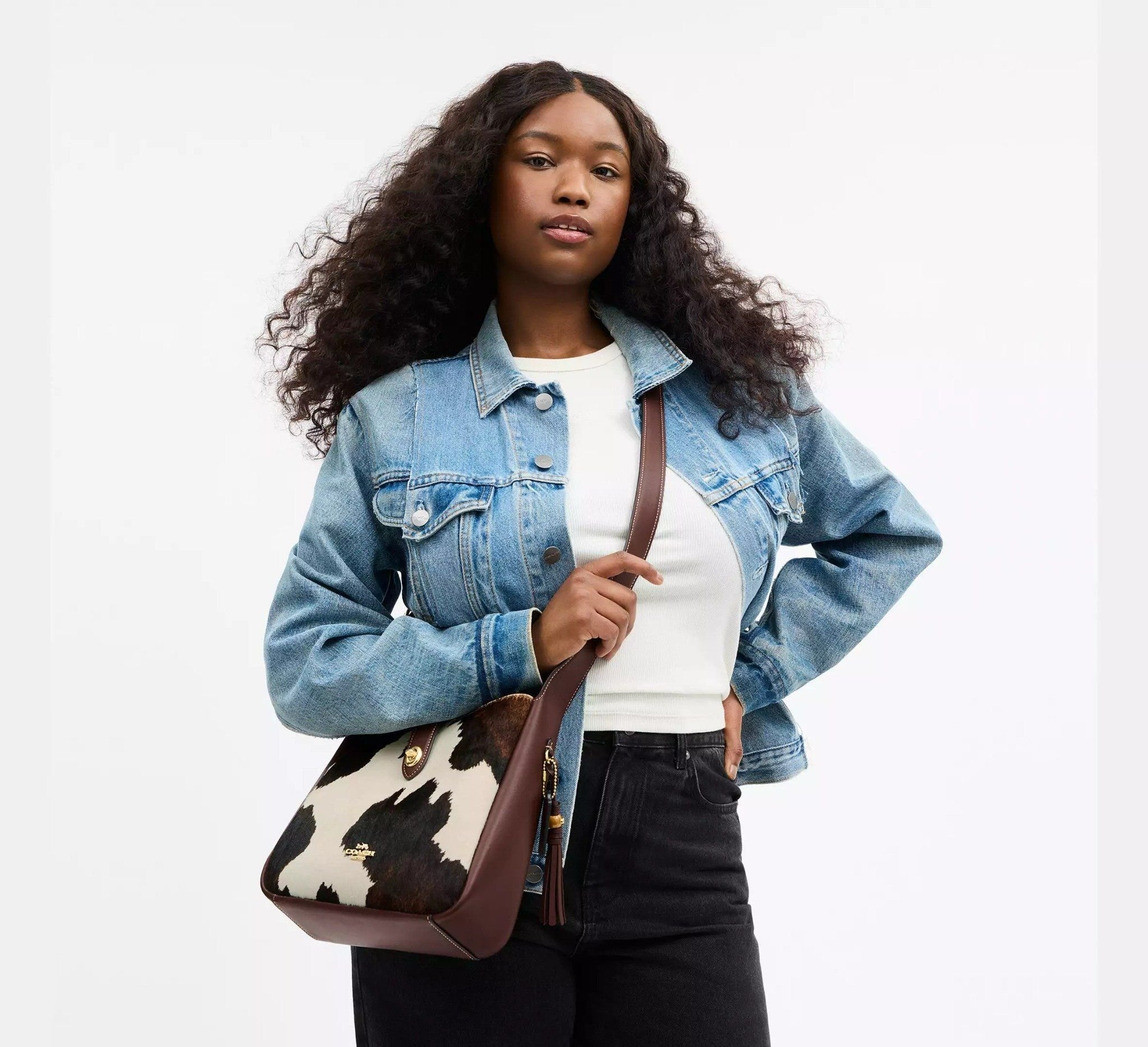 Túi Coach Hadley Convertible Crossbody Bag 'Multicolor' CCC87-IMYFH - Ảnh 4