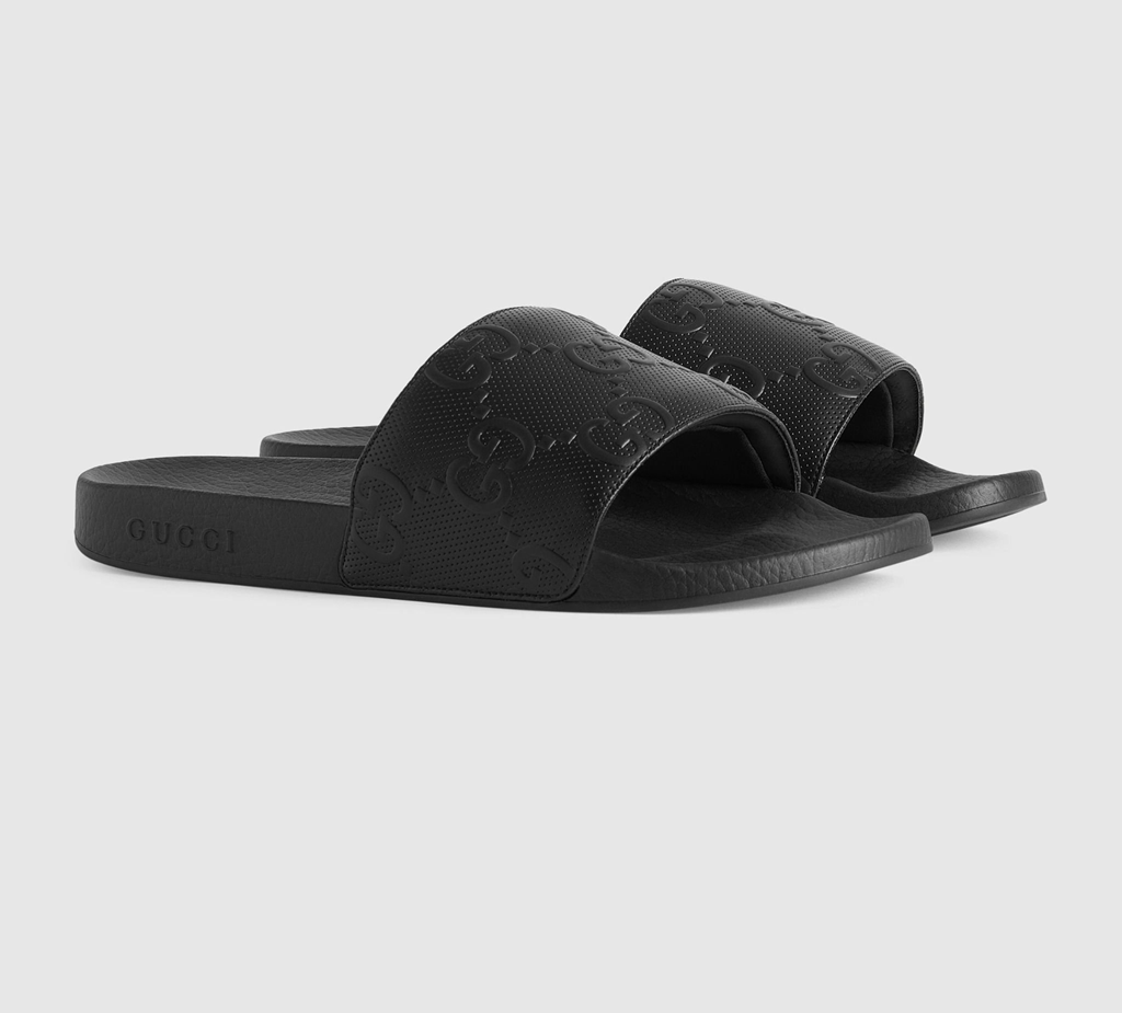Dép Gucci GG Slide Sandal 'Black' 681880-UKU00-1000 - Ảnh 3