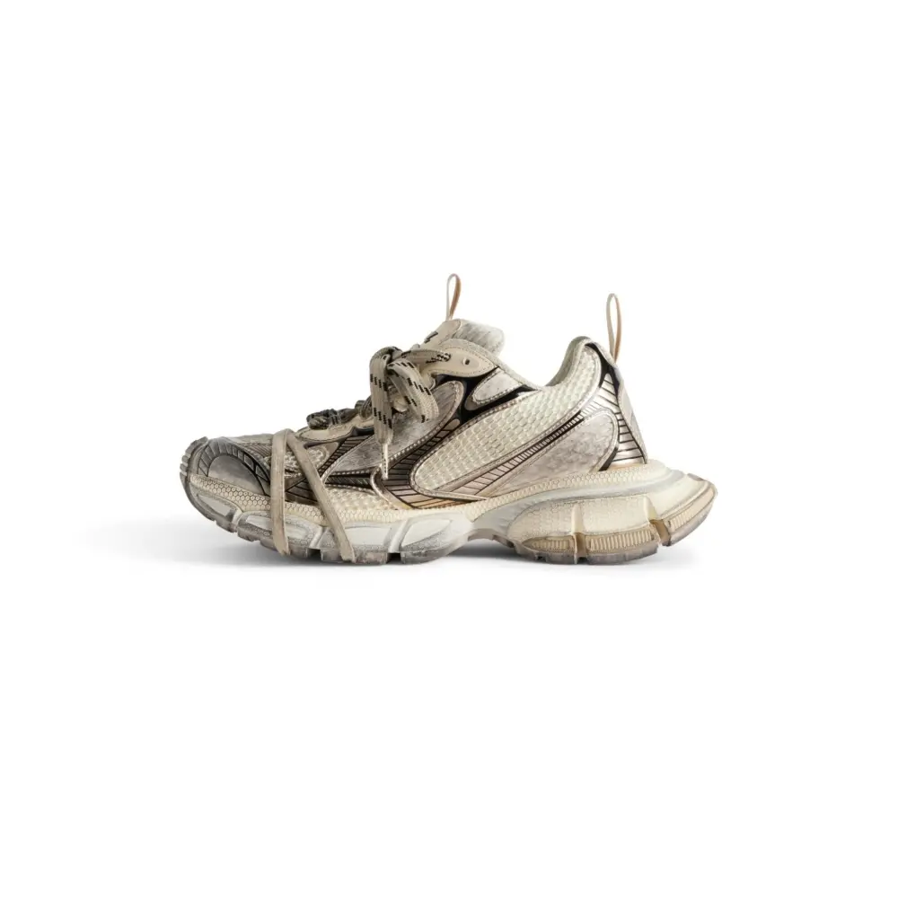 Giày Balenciaga 3xl Trainers 'Beige' 734731W3XL59110 - Ảnh 4