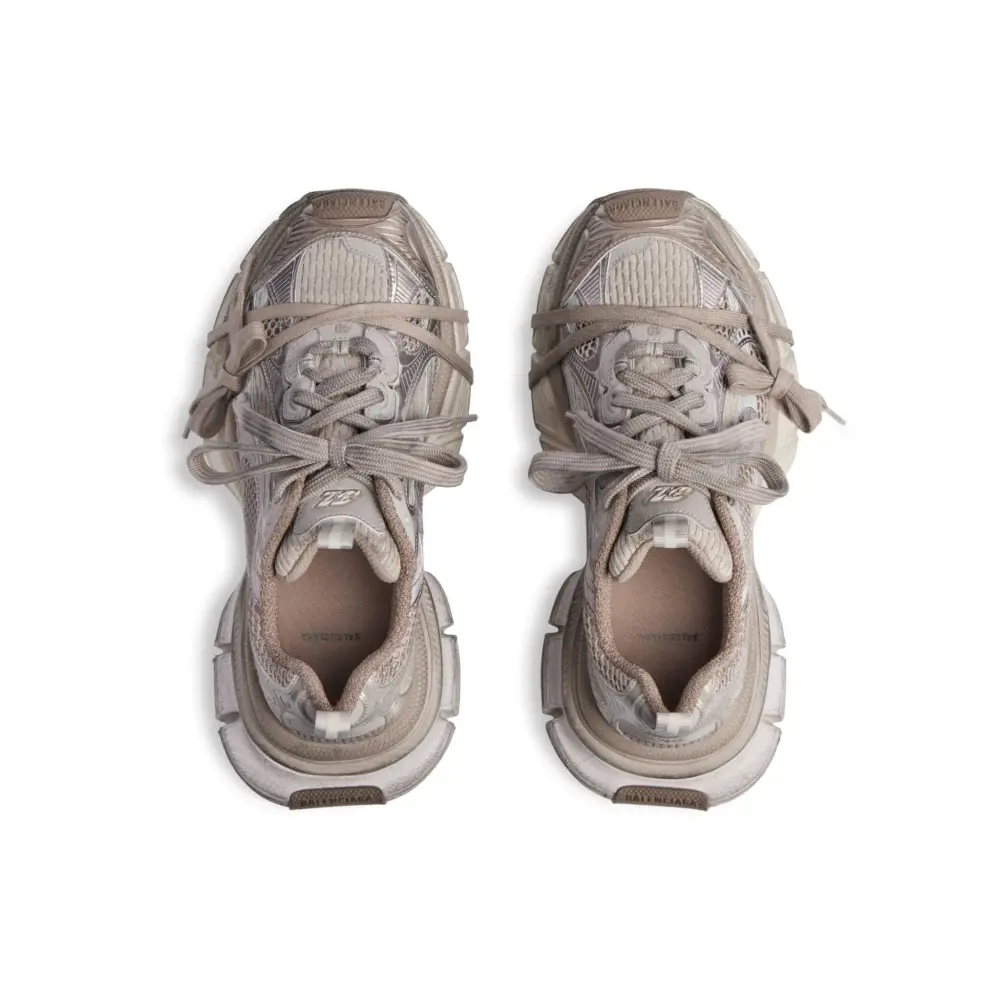 Giày Balenciaga 3xl Trainers 'Taupe' 734731W3XL52800 - Ảnh 6