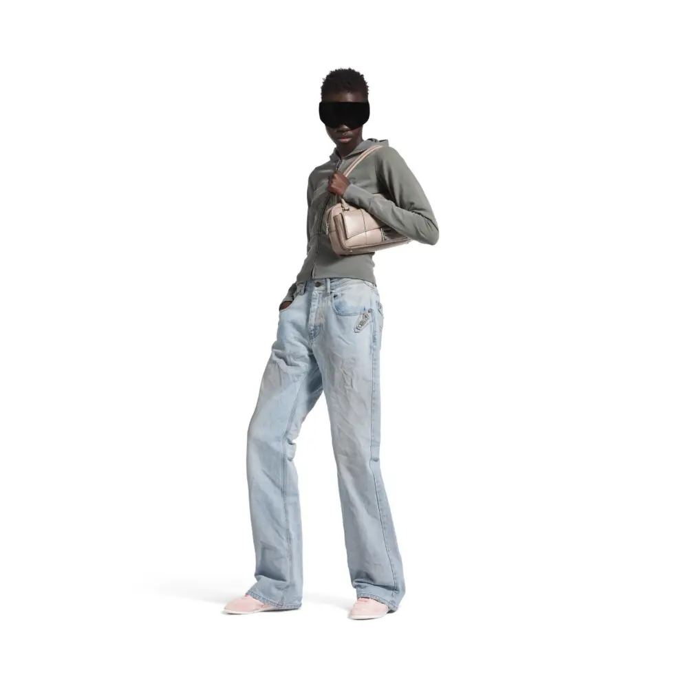 Alternative view of Giày Balenciaga Speedcat Suede 'Pink' 847146WSDSD5090